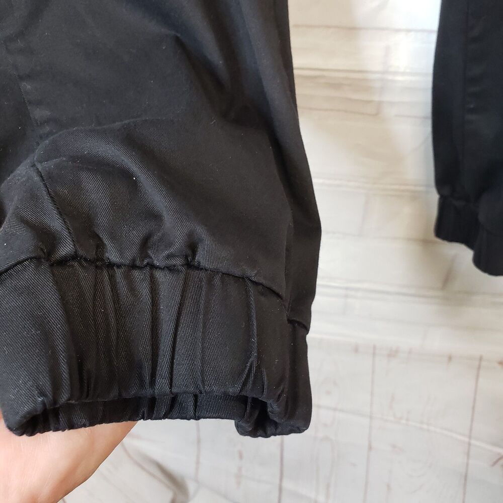 Buffalo David Bitton Black Tencel Loose Jogger Pants womens size L large - Picture 5 of 8